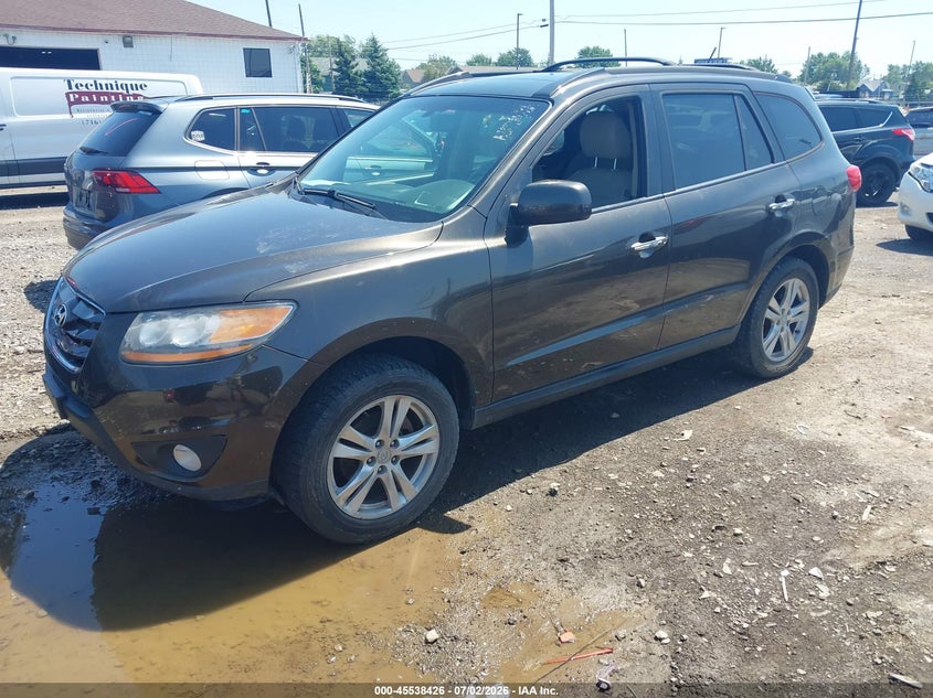 2011 Hyundai Santa fe VIN 5XYZKDAG4BG066553 IAAI salvage auction — NORMAL WEAR, Clear (New York), sold $675 on 2026-07-22 (photo 2)