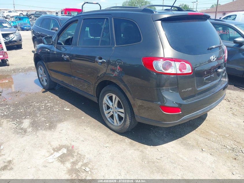 2011 Hyundai Santa fe VIN 5XYZKDAG4BG066553 IAAI salvage auction — NORMAL WEAR, Clear (New York), sold $675 on 2026-07-22 (photo 3)