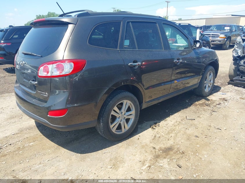 2011 Hyundai Santa fe VIN 5XYZKDAG4BG066553 IAAI salvage auction — NORMAL WEAR, Clear (New York), sold $675 on 2026-07-22 (photo 4)