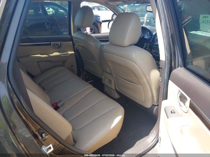 2011 Hyundai Santa fe VIN 5XYZKDAG4BG066553 IAAI salvage auction — NORMAL WEAR, Clear (New York), sold $675 on 2026-07-22 (photo 8)