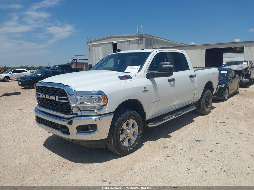 2024 Ram 2500 VIN 3C6UR5DL3RG266511 IAAI salvage auction — REAR END, Enterprise Vehicles Clear Only (Texas), sold $31,000 on 2026-07-11 (photo 2)