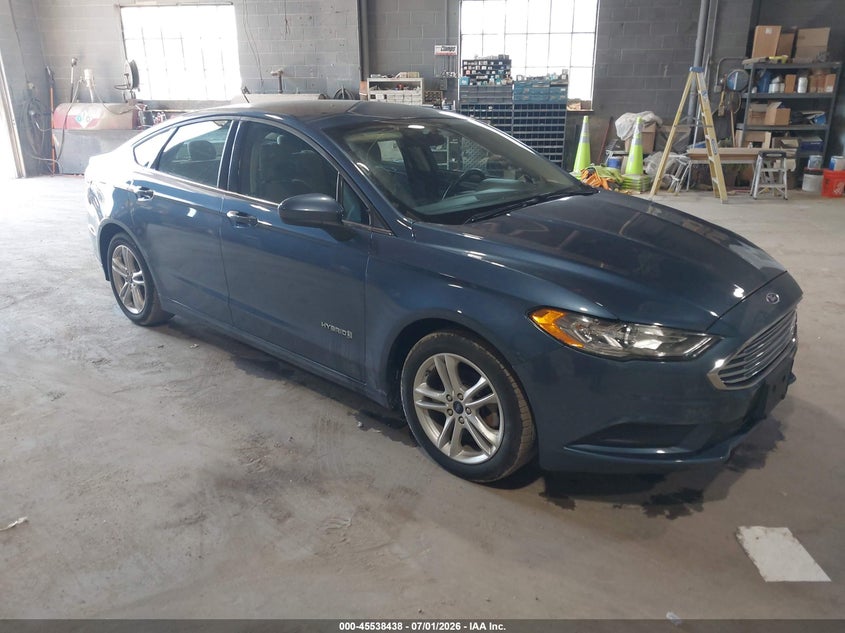 2018 Ford Fusion VIN 3FA6P0UU0JR254379 — IAAI salvage auction photo