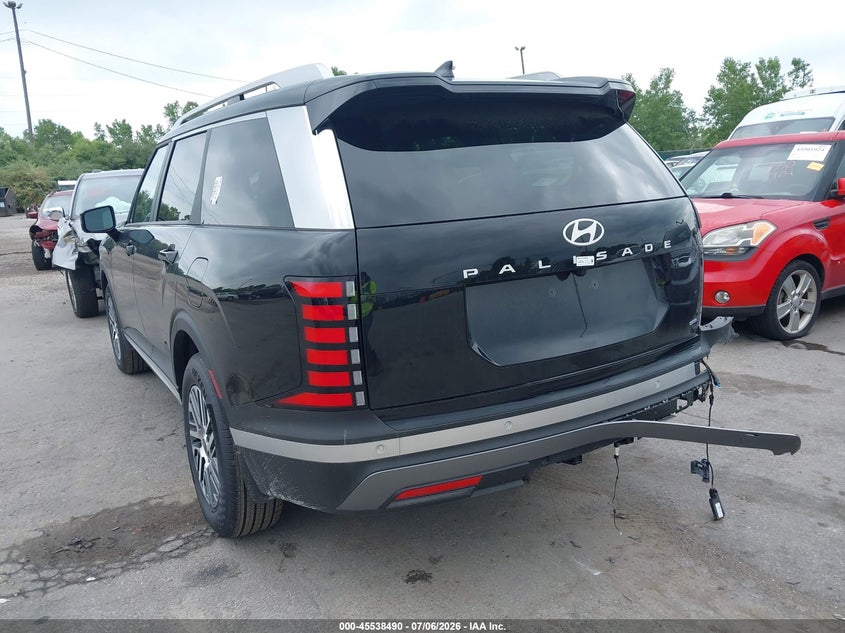 2026 Hyundai Palisade VIN KM8RLES23TU087508 IAAI salvage auction — RIGHT REAR, Salvage (Ohio), sold $14,800 on 2026-07-30 (photo 3)