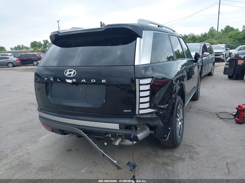 2026 Hyundai Palisade VIN KM8RLES23TU087508 IAAI salvage auction — RIGHT REAR, Salvage (Ohio), sold $14,800 on 2026-07-30 (photo 4)