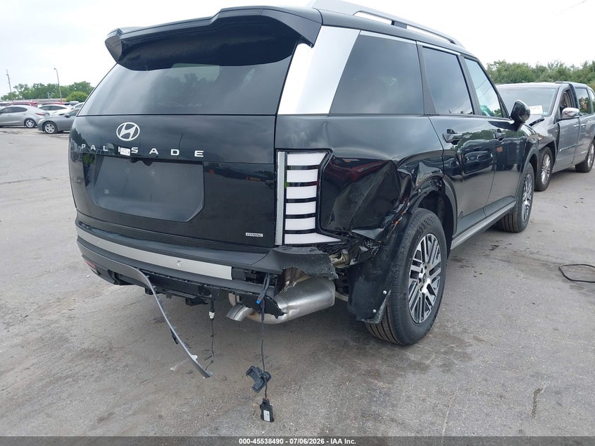 2026 Hyundai Palisade VIN KM8RLES23TU087508 IAAI salvage auction — RIGHT REAR, Salvage (Ohio), sold $14,800 on 2026-07-30 (photo 6)
