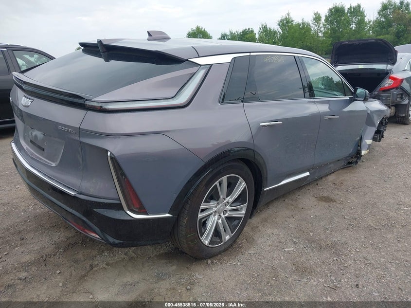 2024 Cadillac Lyriq VIN 1GYKPMRL6RZ131851 IAAI salvage auction — SUSPENSION, Salvage Title, sold $12,475 on 2026-08-06 (photo 4)