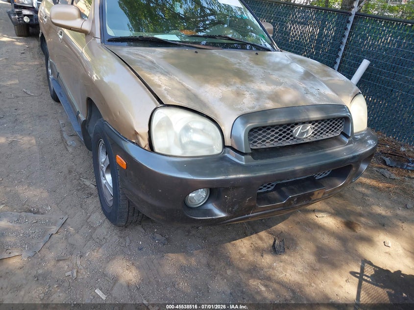 2003 Hyundai Santa fe VIN KM8SC73D23U411495 IAAI salvage auction — NORMAL WEAR, Clear (Virginia), sold $375 on 2026-07-09 (photo 6)