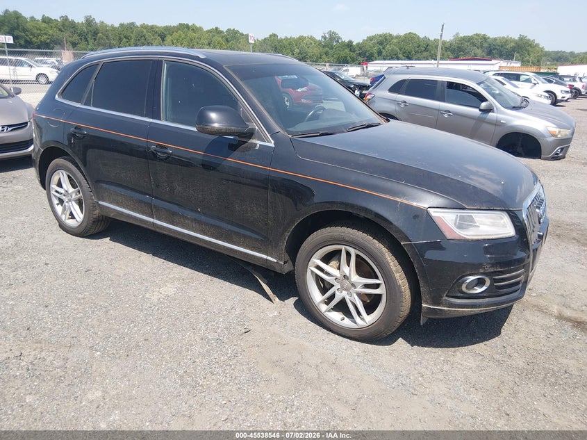 2014 Audi Q5 VIN WA1LFAFP4EA069582 IAAI salvage auction — NORMAL WEAR, Clear (Montana), sold $2,975 on 2026-08-25 (photo 1)