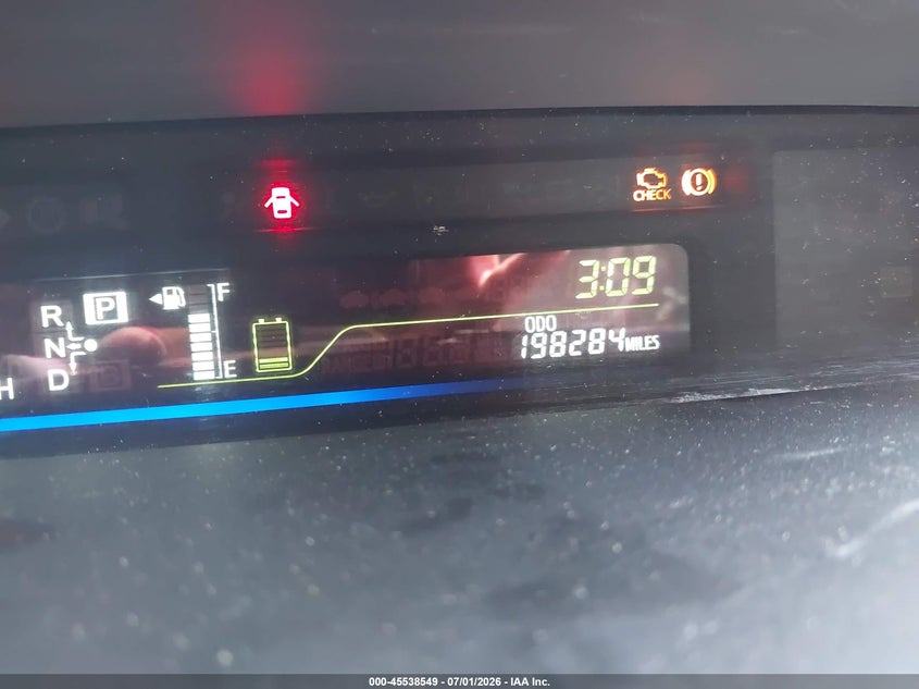 2013 Toyota Prius v VIN JTDZN3EU8D3207603 IAAI salvage auction — NORMAL WEAR, Clear (North Carolina), sold $3,050 on 2026-07-09 (photo 7)