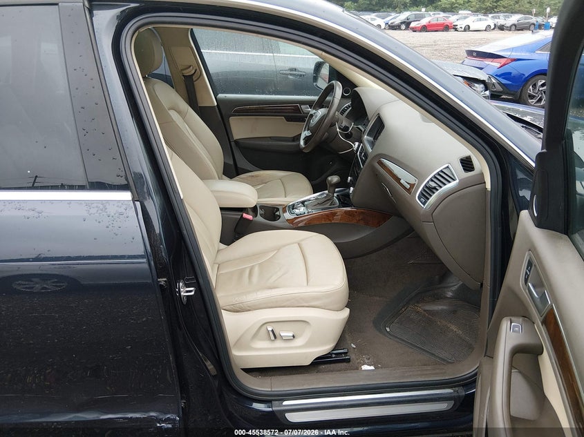 2015 Audi Q5 VIN WA1LFAFP2FA058789 IAAI salvage auction — LEFT FRONT, Mv-907A (New York), sold $925 on 2026-07-28 (photo 5)