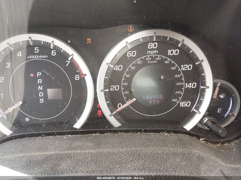 2012 Acura Tsx VIN JH4CU2F65CC017693 IAAI salvage auction — NORMAL WEAR, Clear (New Jersey), sold $1,350 on 2026-07-07 (photo 7)