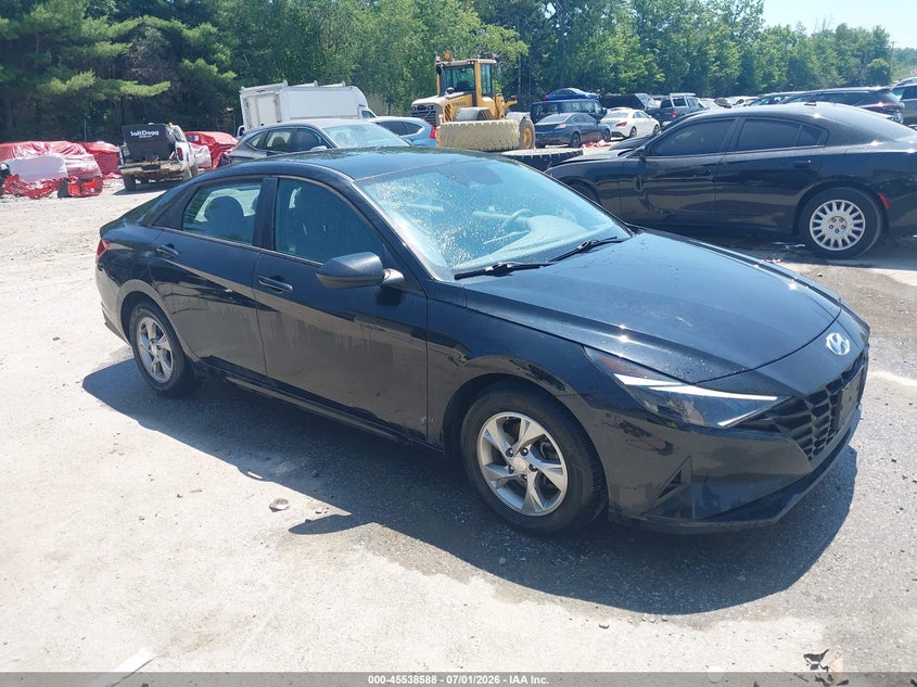 2021 Hyundai Elantra VIN 5NPLL4AG8MH049799 IAAI salvage auction — ALL OVER, SF97 (New Hampshire), sold $525 on 2026-07-23 (photo 1)