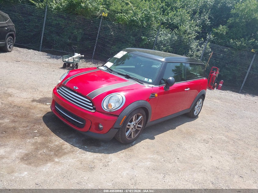 2012 Mini VIN WMWZF3C50CT189585 IAAI salvage auction — NORMAL WEAR, Clear (Pennsylvania), sold $475 on 2026-07-24 (photo 2)