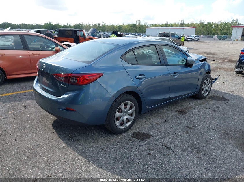 2016 Mazda 3 VIN JM1BM1T79G1298516 IAAI salvage auction — FRONT END, Rebuildable (Florida), sold $525 on 2026-07-29 (photo 4)