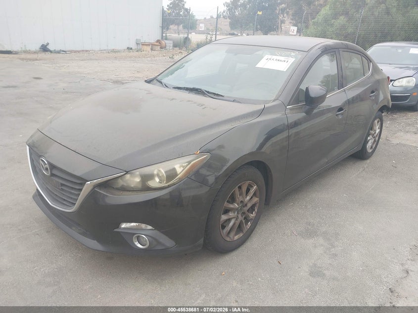 2014 Mazda 3 VIN JM1BM1V75E1112741 IAAI salvage auction — NORMAL WEAR, Clear - Dealer Only (California), sold $1,525 on 2026-07-28 (photo 2)