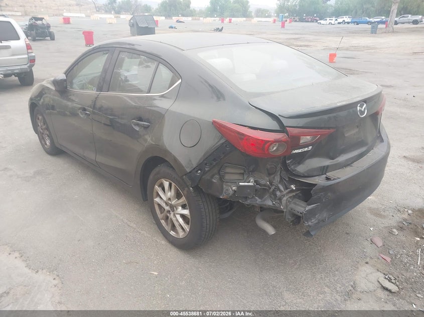 2014 Mazda 3 VIN JM1BM1V75E1112741 IAAI salvage auction — NORMAL WEAR, Clear - Dealer Only (California), sold $1,525 on 2026-07-28 (photo 3)