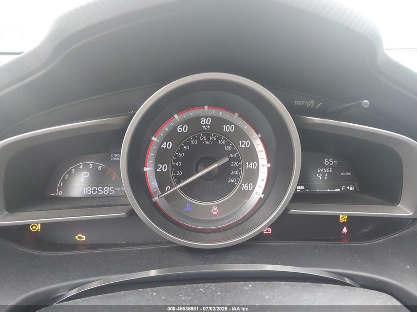 2014 Mazda 3 VIN JM1BM1V75E1112741 IAAI salvage auction — NORMAL WEAR, Clear - Dealer Only (California), sold $1,525 on 2026-07-28 (photo 7)