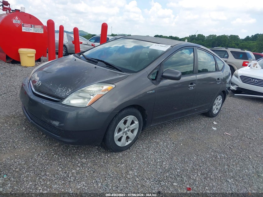 2008 Toyota Prius VIN JTDKB20U383407323 IAAI salvage auction — NORMAL WEAR, Clear (Tennessee), sold $250 on 2026-07-18 (photo 2)