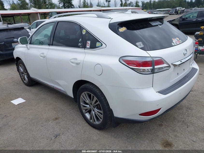 2013 Lexus VIN 2T2BK1BA9DC164420 IAAI salvage auction — FRONT END, Salvage Title, sold $4,600 on 2026-07-18 (photo 3)