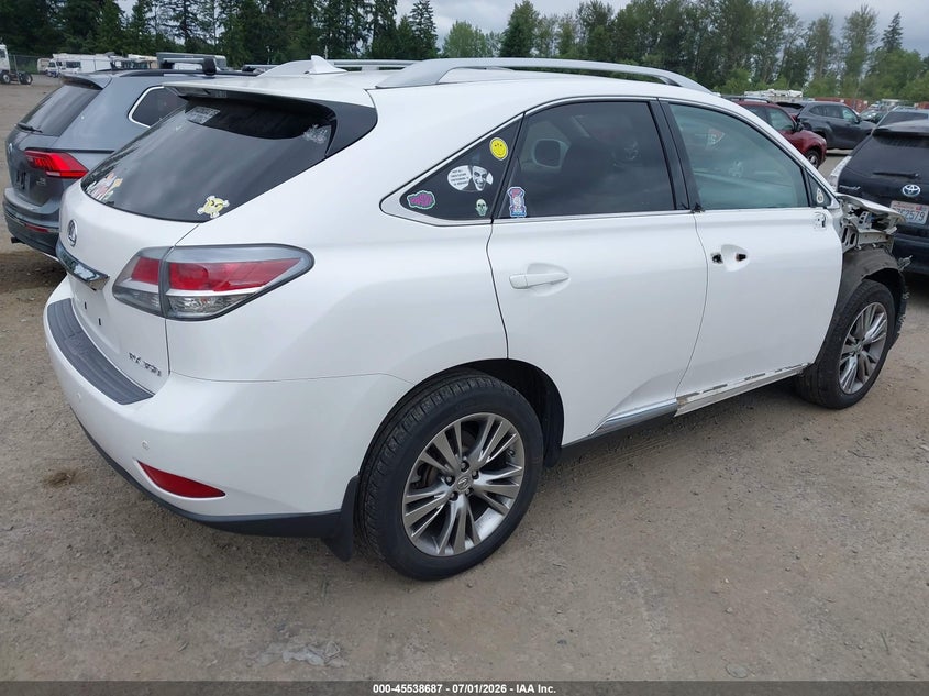 2013 Lexus VIN 2T2BK1BA9DC164420 IAAI salvage auction — FRONT END, Salvage Title, sold $4,600 on 2026-07-18 (photo 4)