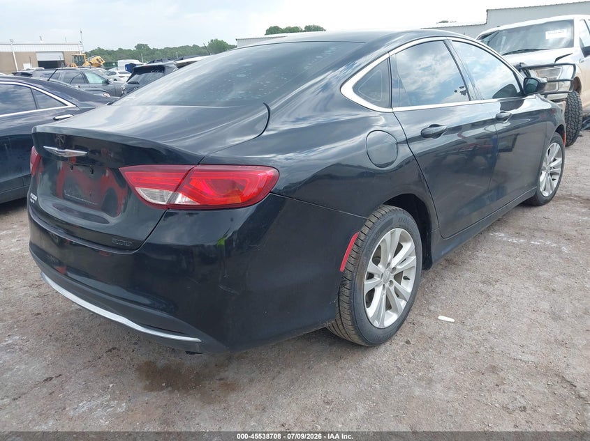 2015 Chrysler 200 VIN 1C3CCCAB2FN641267 IAAI salvage auction — WATER/FLOOD, Clear (Kansas), sold $450 on 2026-09-02 (photo 4)