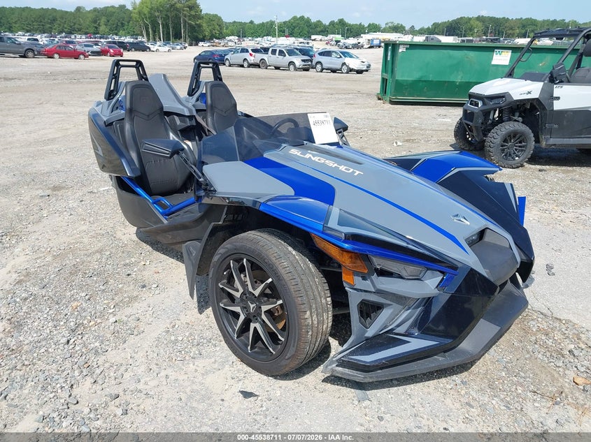2021 Polaris Slingshot VIN 57XAARGB1M8140473 — IAAI salvage auction photo
