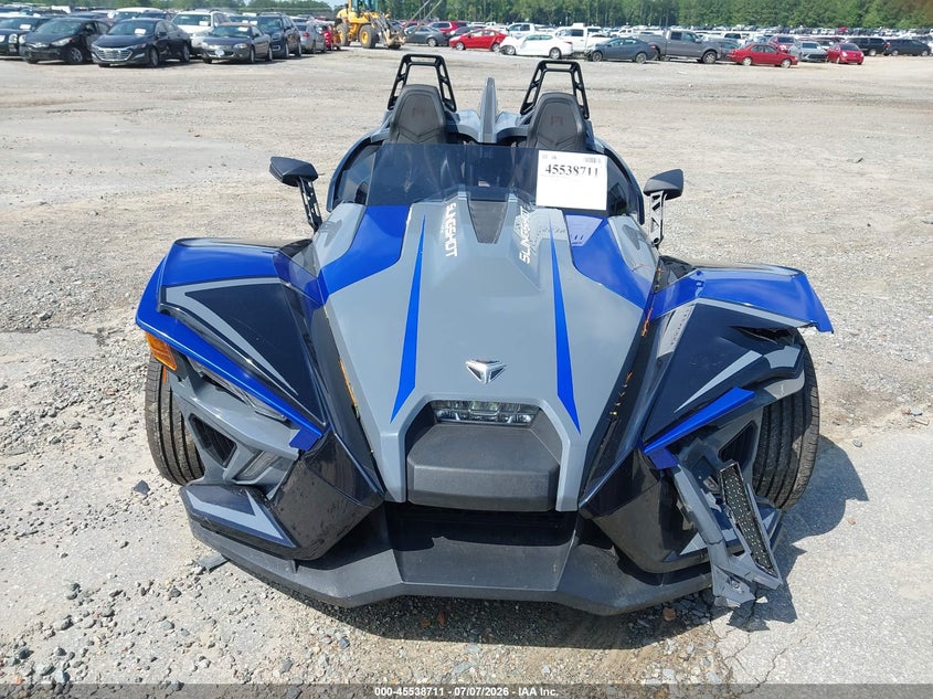 2021 Polaris Slingshot VIN 57XAARGB1M8140473 IAAI salvage auction — LEFT FRONT, Salvage (North Carolina), sold $7,000 on 2026-08-05 (photo 5)