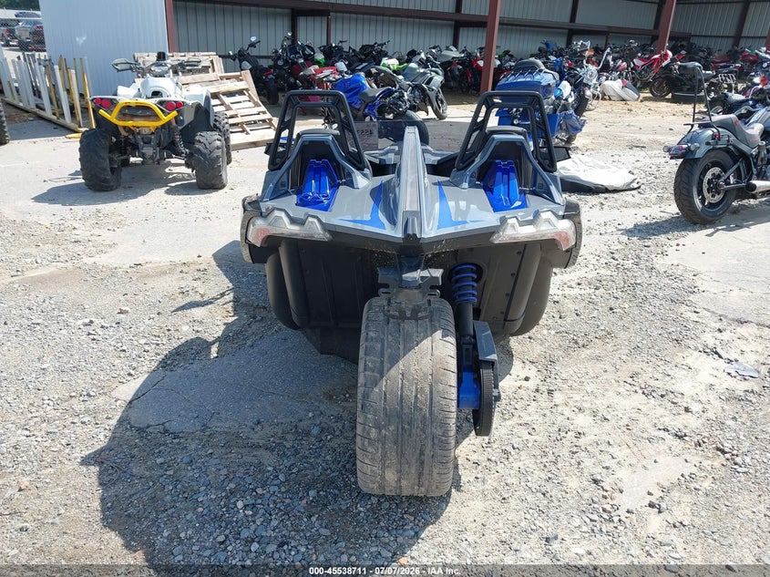 2021 Polaris Slingshot VIN 57XAARGB1M8140473 IAAI salvage auction — LEFT FRONT, Salvage (North Carolina), sold $7,000 on 2026-08-05 (photo 6)
