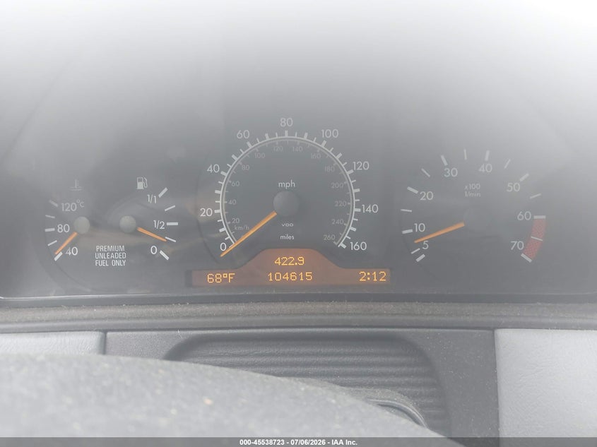 1997 Mercedes-benz E-class VIN WDBJF72FXVA144376 IAAI salvage auction — SIDE, Bill Of Sale (Rhode Island), sold $550 on 2026-07-09 (photo 7)