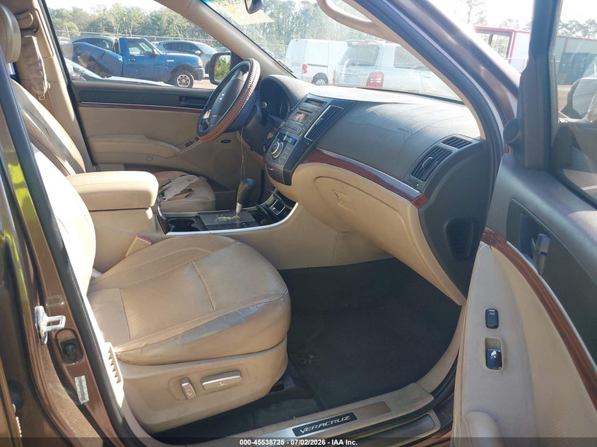 2012 Hyundai Veracruz VIN KM8NUDCC0CU180516 IAAI salvage auction — NORMAL WEAR, Clear (Florida), sold $1,200 on 2026-07-21 (photo 5)