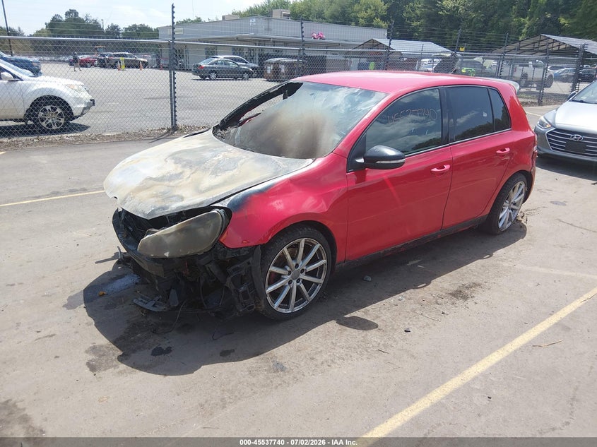 2011 Volkswagen Gti VIN WVWGD7AJ3BW198317 IAAI salvage auction — Burn Engine, Clear (Massachusetts), sold $200 on 2026-08-06 (photo 2)