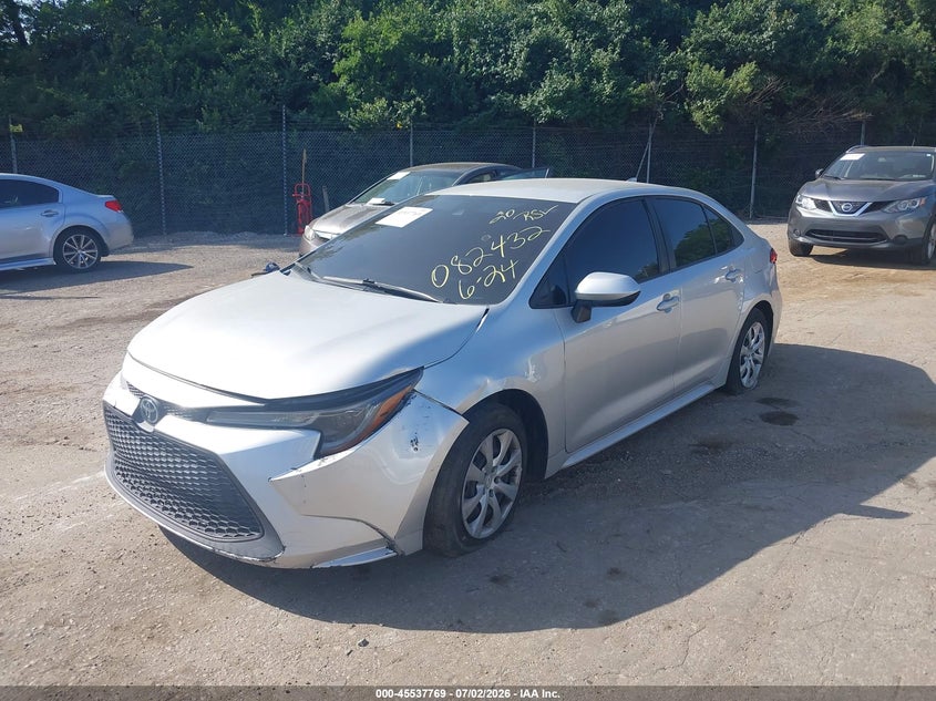 2020 Toyota Corolla VIN 5YFEPRAE5LP082432 IAAI salvage auction — UNKNOWN, Salvage (New Jersey), sold $2,650 on 2026-07-24 (photo 2)