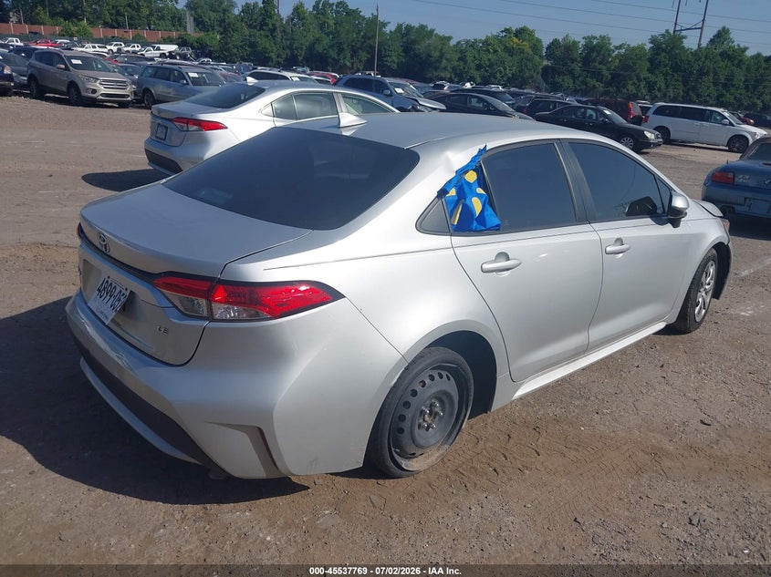 2020 Toyota Corolla VIN 5YFEPRAE5LP082432 IAAI salvage auction — UNKNOWN, Salvage (New Jersey), sold $2,650 on 2026-07-24 (photo 4)
