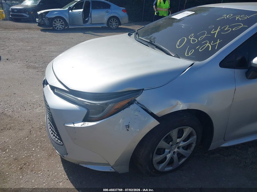 2020 Toyota Corolla VIN 5YFEPRAE5LP082432 IAAI salvage auction — UNKNOWN, Salvage (New Jersey), sold $2,650 on 2026-07-24 (photo 6)
