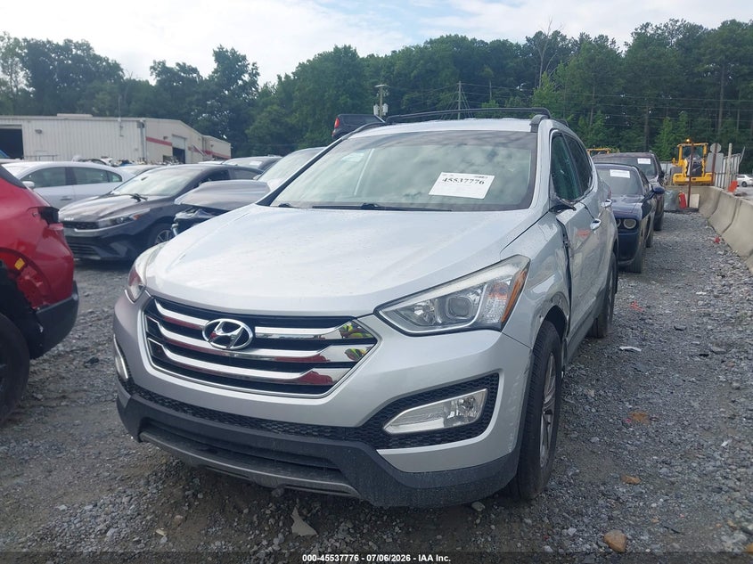 2015 Hyundai Santa fe VIN 5XYZU3LB4FG304770 IAAI salvage auction — SIDE, Salvage (Idaho), sold $2,350 on 2026-07-28 (photo 2)