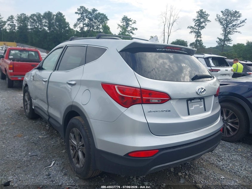 2015 Hyundai Santa fe VIN 5XYZU3LB4FG304770 IAAI salvage auction — SIDE, Salvage (Idaho), sold $2,350 on 2026-07-28 (photo 3)