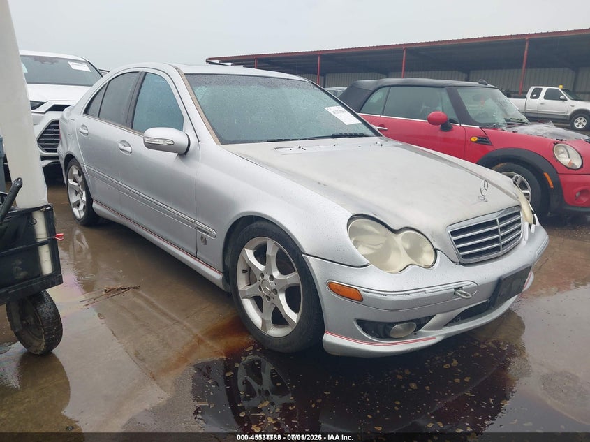 2007 Mercedes-benz C class VIN WDBRF52H87F898620 IAAI salvage auction — FRONT END, Salvage (Texas), sold $225 on 2026-07-28 (photo 1)