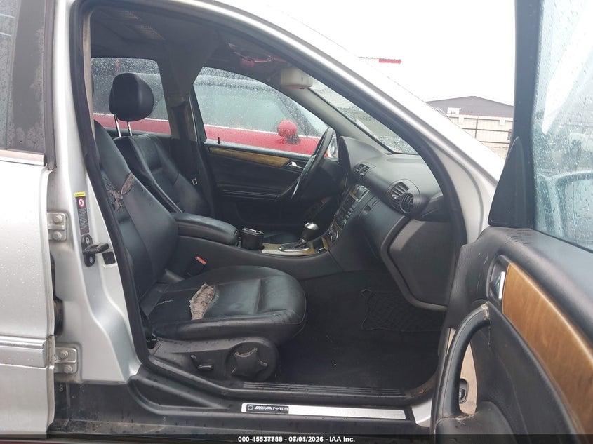 2007 Mercedes-benz C class VIN WDBRF52H87F898620 IAAI salvage auction — FRONT END, Salvage (Texas), sold $225 on 2026-07-28 (photo 5)
