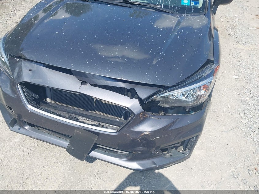 2017 Subaru Impreza VIN 4S3GTAA65H3740409 IAAI salvage auction — FRONT END, Salvage Title, sold $850 on 2026-08-01 (photo 6)
