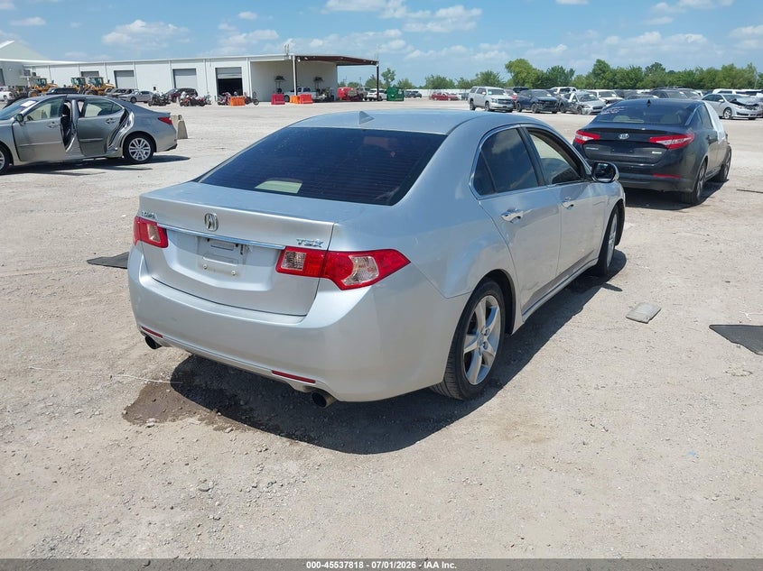 2013 Acura Tsx VIN JH4CU2F42DC011320 IAAI salvage auction — NORMAL WEAR, Original (Texas), sold $500 on 2026-07-29 (photo 4)