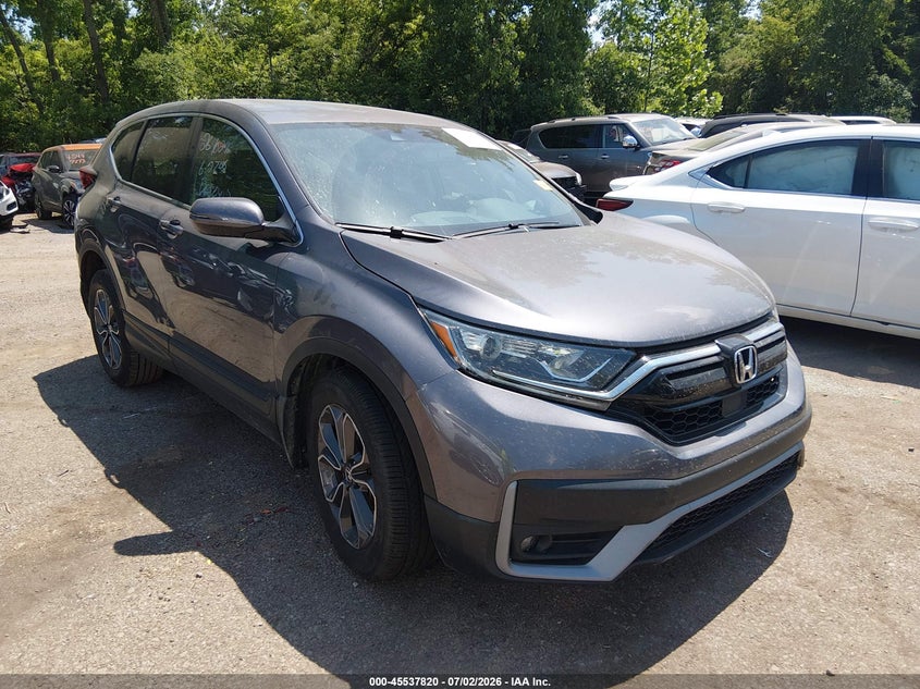 2022 Honda Cr-v VIN 7FARW2H84NE001015 IAAI salvage auction — LEFT SIDE, Salvage (Ohio), sold $10,100 on 2026-07-28 (photo 1)