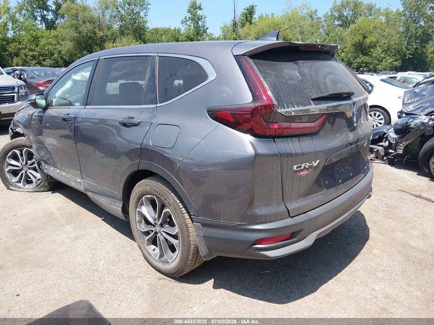 2022 Honda Cr-v VIN 7FARW2H84NE001015 IAAI salvage auction — LEFT SIDE, Salvage (Ohio), sold $10,100 on 2026-07-28 (photo 3)