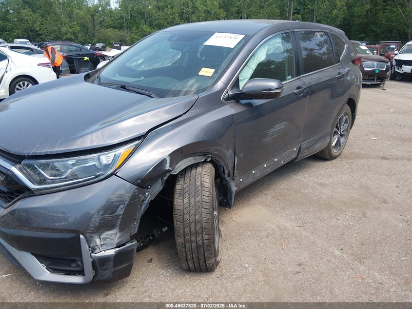 2022 Honda Cr-v VIN 7FARW2H84NE001015 IAAI salvage auction — LEFT SIDE, Salvage (Ohio), sold $10,100 on 2026-07-28 (photo 6)