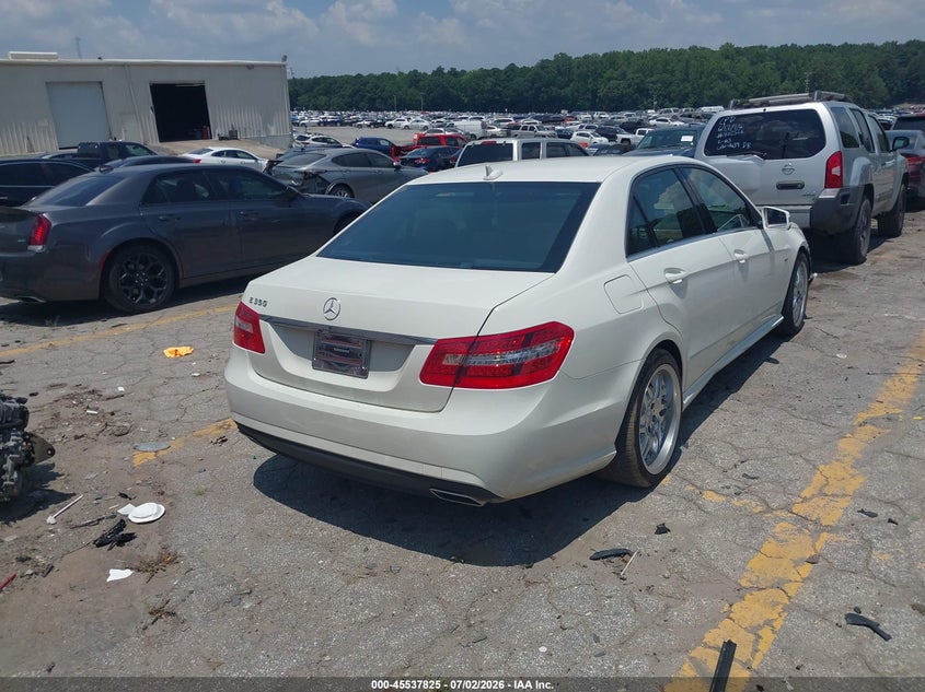 2012 Mercedes-benz E-klasse VIN WDDHF5KB8CA527575 IAAI salvage auction — FRONT END, Salvage (Georgia), sold $1,600 on 2026-08-12 (photo 4)
