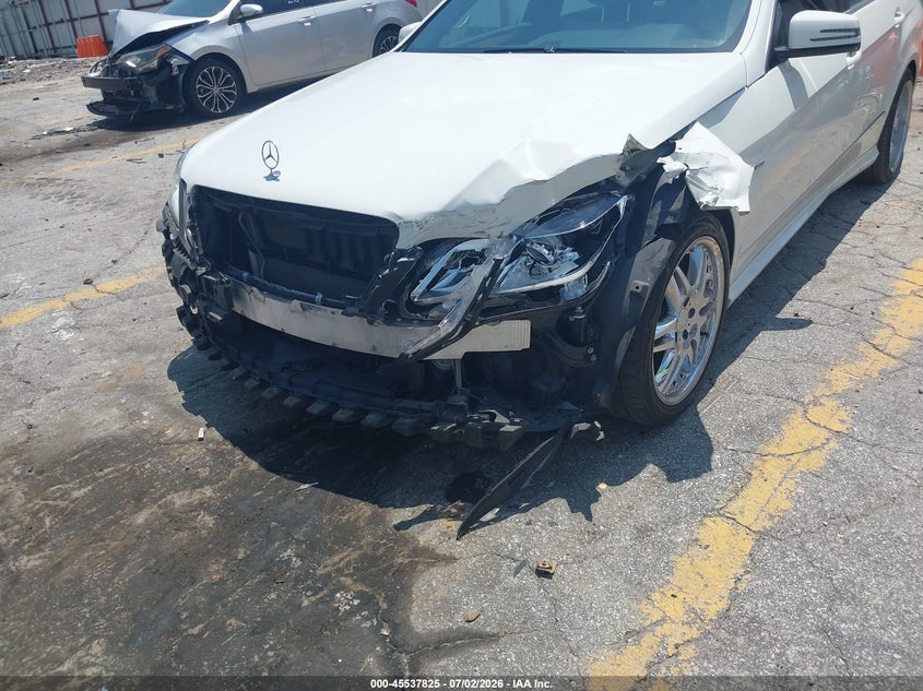 2012 Mercedes-benz E-klasse VIN WDDHF5KB8CA527575 IAAI salvage auction — FRONT END, Salvage (Georgia), sold $1,600 on 2026-08-12 (photo 6)