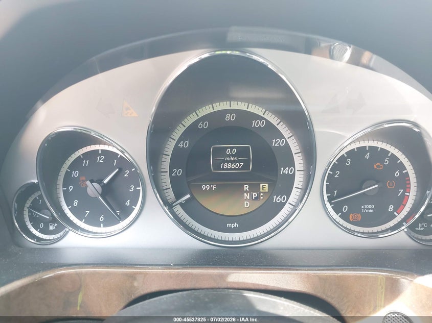 2012 Mercedes-benz E-klasse VIN WDDHF5KB8CA527575 IAAI salvage auction — FRONT END, Salvage (Georgia), sold $1,600 on 2026-08-12 (photo 7)