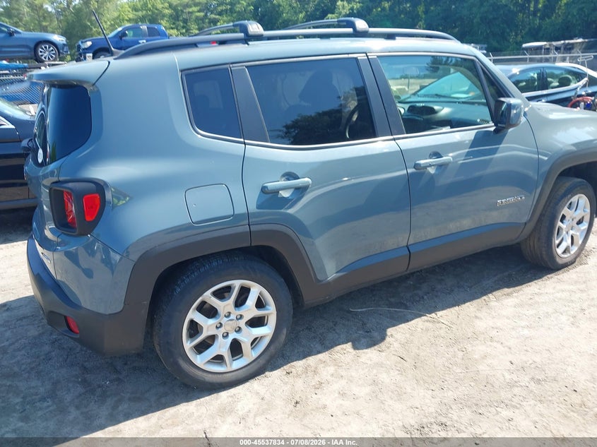2018 Jeep Renegade VIN ZACCJBBB8JPJ11912 IAAI salvage auction — LEFT SIDE, Salvage Title, sold $500 on 2026-08-19 (photo 4)