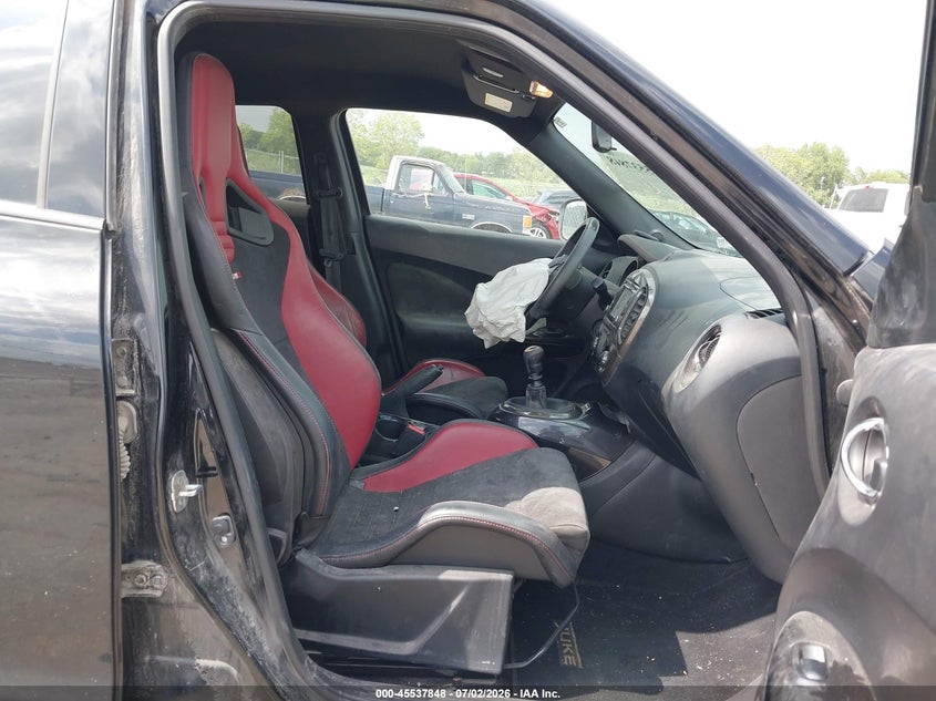 2015 Nissan Juke VIN JN8DF5MR1FT200080 IAAI salvage auction — FRONT END, Salvage Title, sold $25 on 2026-07-28 (photo 5)