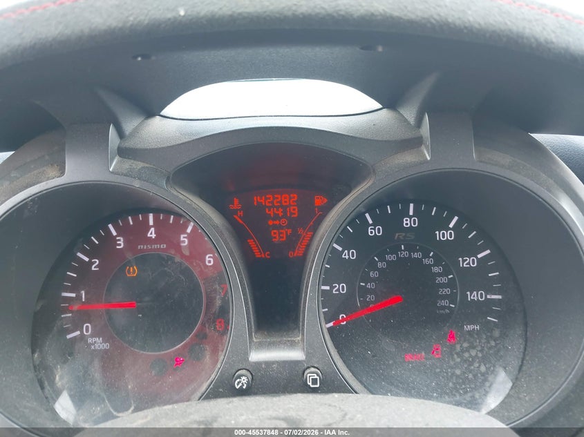 2015 Nissan Juke VIN JN8DF5MR1FT200080 IAAI salvage auction — FRONT END, Salvage Title, sold $25 on 2026-07-28 (photo 7)