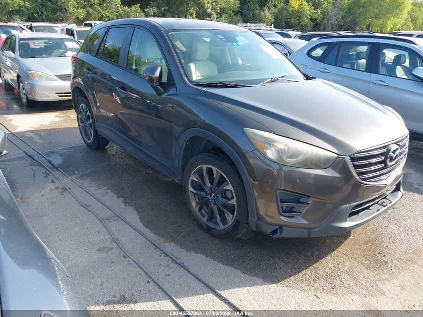 2016 Mazda Cx-5 VIN JM3KE2DY6G0678419 IAAI salvage auction — NORMAL WEAR, Original (Texas), sold $2,100 on 2026-07-29 (photo 1)